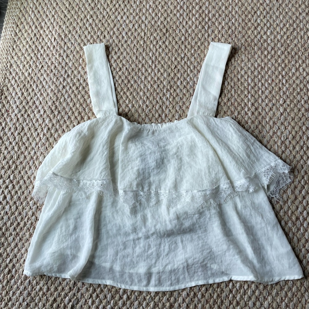 CAD by Nordstrom Ruffle Tank Top